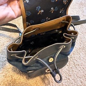Coach mini backpack